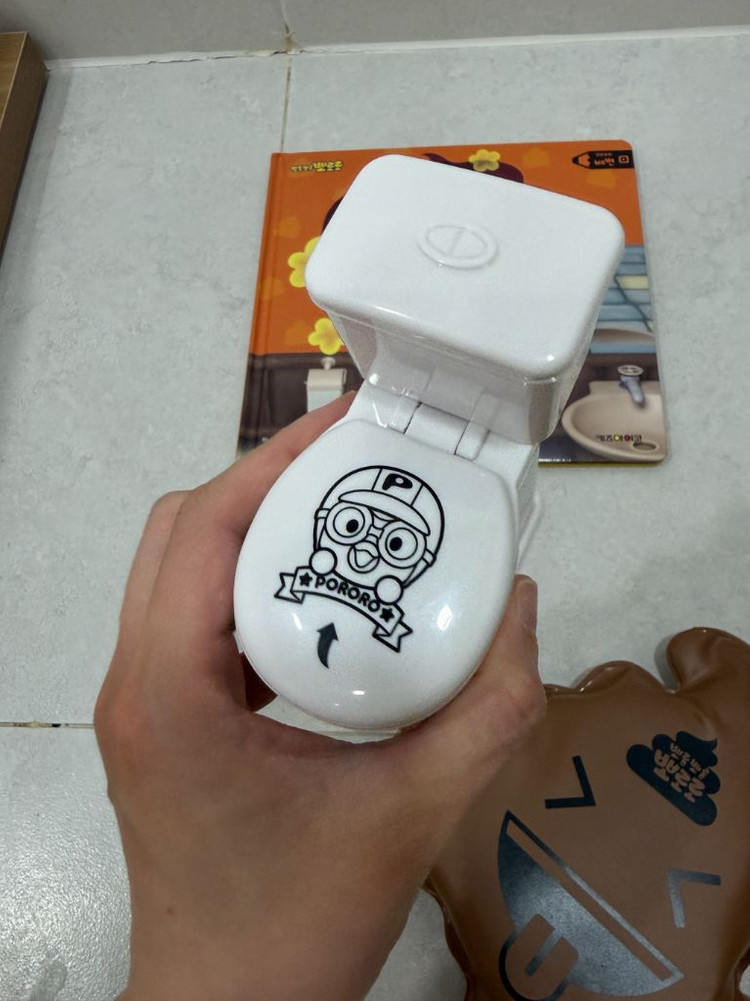 돗투돗 아기변기 미사용 + 크롱 배변훈련 장난감 이미지