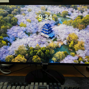 삼성 모니터 27인치 S27F350FHK 2020년식 이미지