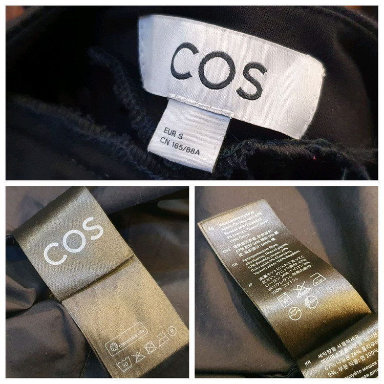 55.COS 벌룬 back open 원피스 이미지