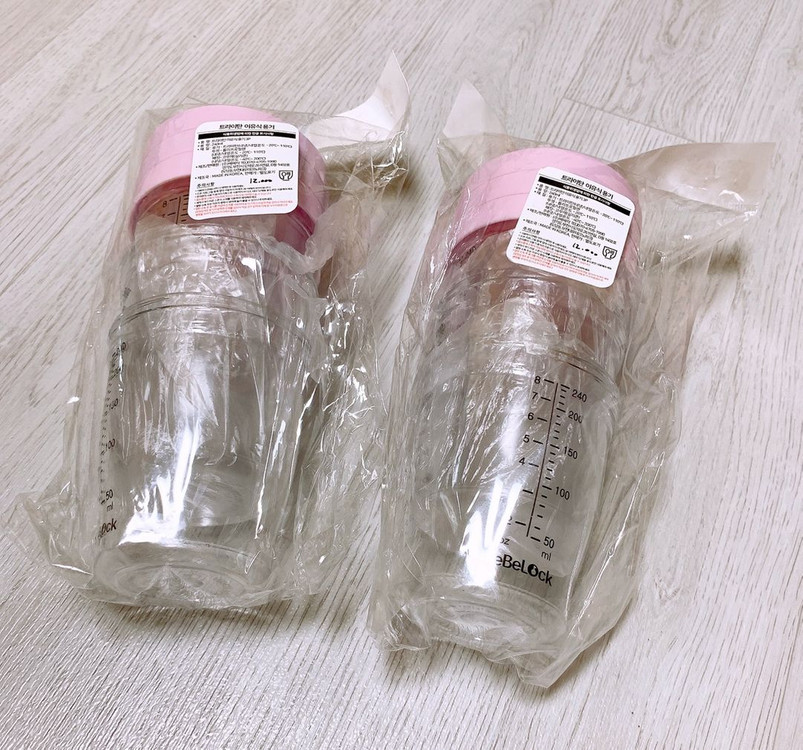 새것 > [베베락] 트라이탄 이유식용기 240ml 3P 2세트 이미지