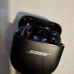 보스 QC 울트라 이어버드 블랙 이미지