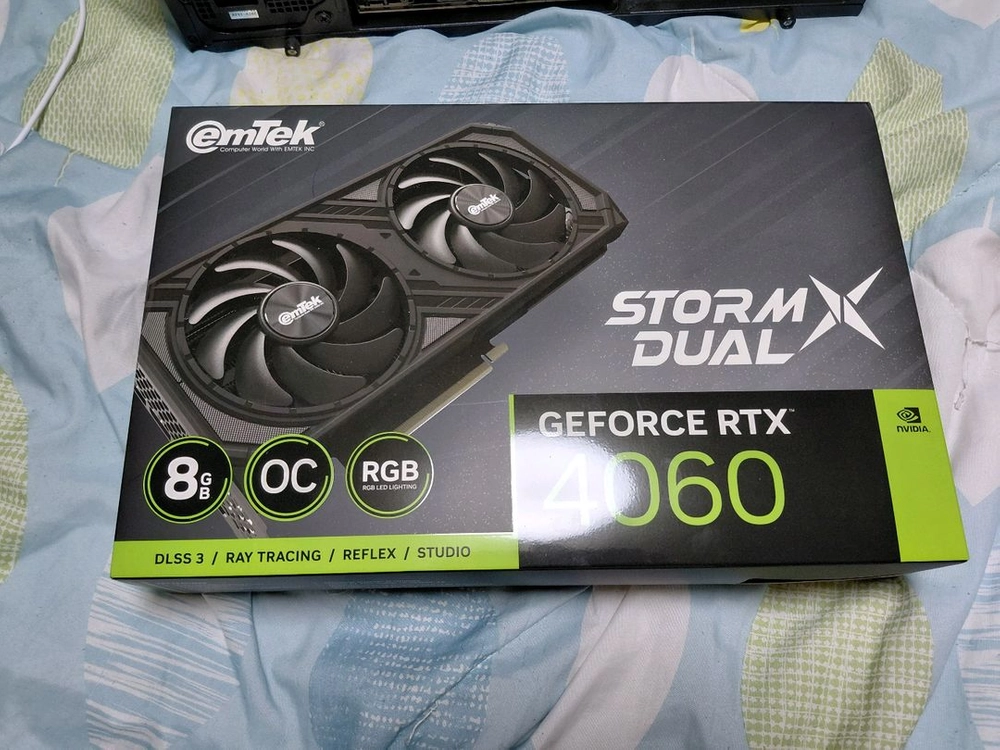 Emtek RTX 4060 Storm Dual 8GB 그래픽카드 이미지