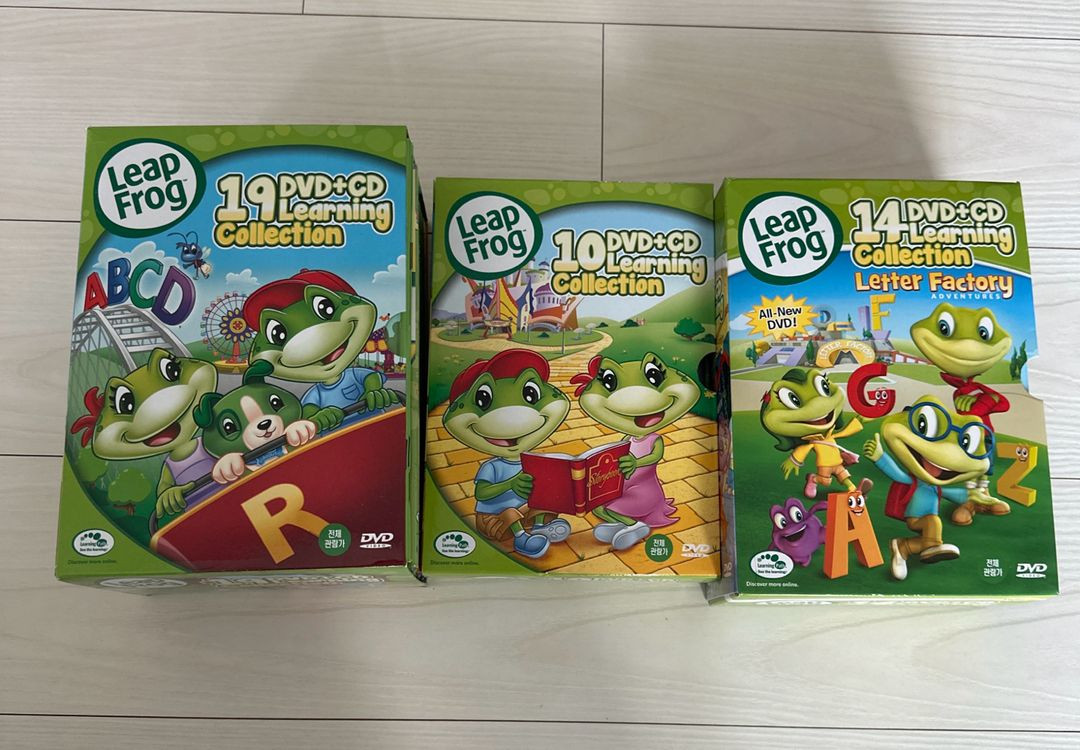립프로그 dvd 이미지