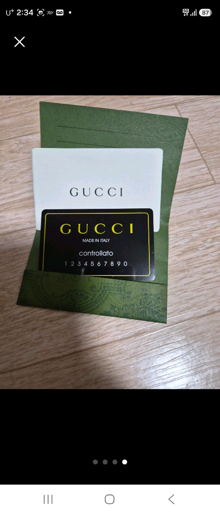 GG 캔버스 벨트백 이미지