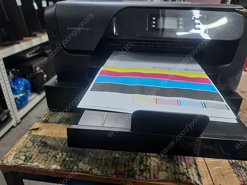 hp오피스젯8210프린터 + 무한공급기장착 판매 이미지