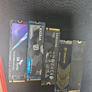 ssd 여러가지(p41 1tb 삼성 pm9c1b 1tb kioxia)(ssd 1tb) 이미지
