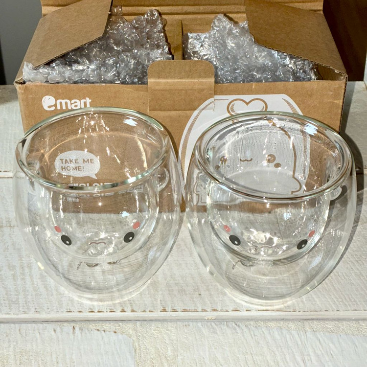 일괄)이마트 고래잇 피크닉매트(돗자리)+이중유리컵(2개) 모두 새상품 이미지