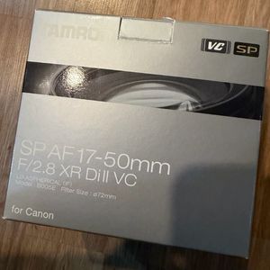 탐론 17-50vc 캐논마운트 렌즈 팝니다 이미지