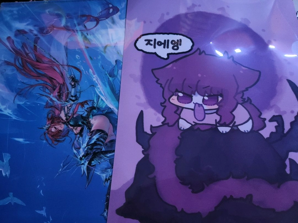 던파 제국기사/여인파/지에엥 캔뱃지,클리어파일 이미지