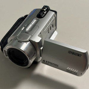 희귀)소니 Sony DCR-SR300 실버 빈티지 캠코더 이미지