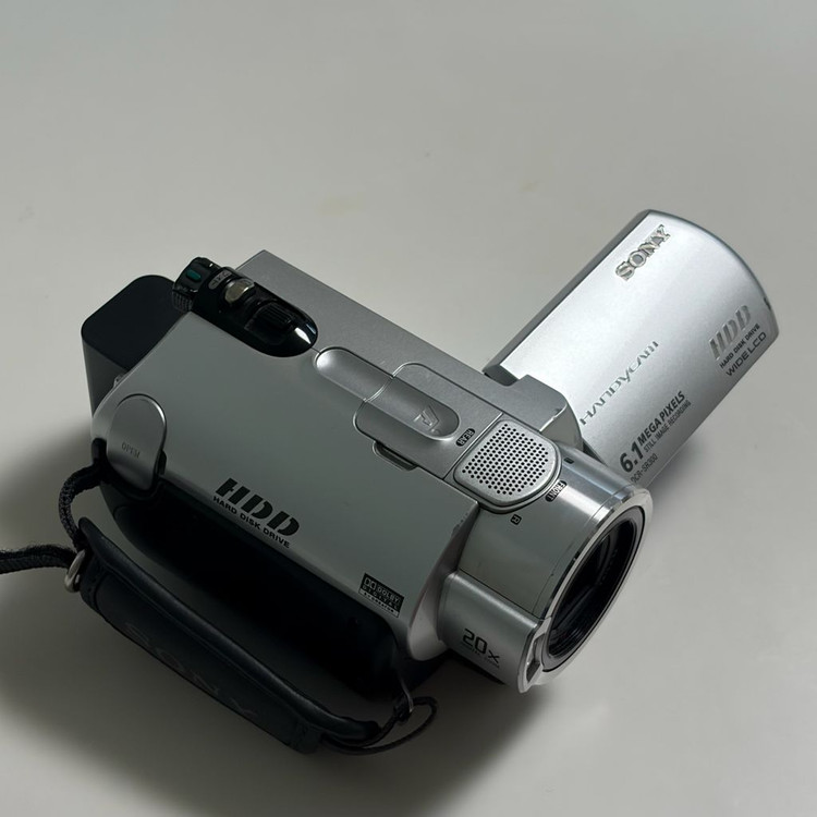 희귀)소니 Sony DCR-SR300 실버 빈티지 캠코더 이미지