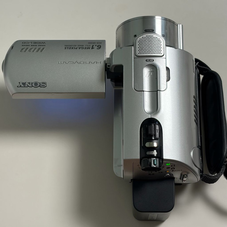 희귀)소니 Sony DCR-SR300 실버 빈티지 캠코더 이미지