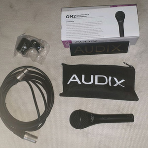 AUDIX OM2S 다이나믹 보컬 유선마이크 이미지