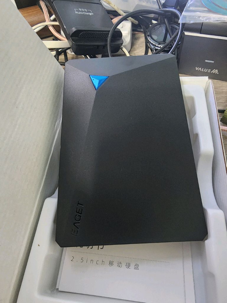 eager 250gb 외장하드 미사용 팝니다 이미지