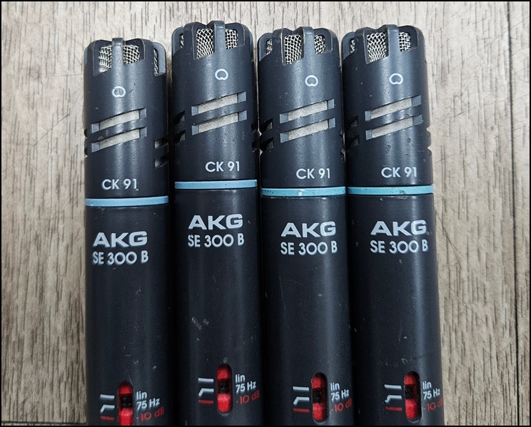 AKG C391 B (SE 300 B + CK 91) 중고 악기 및 합창용 콘덴서 마이크 이미지