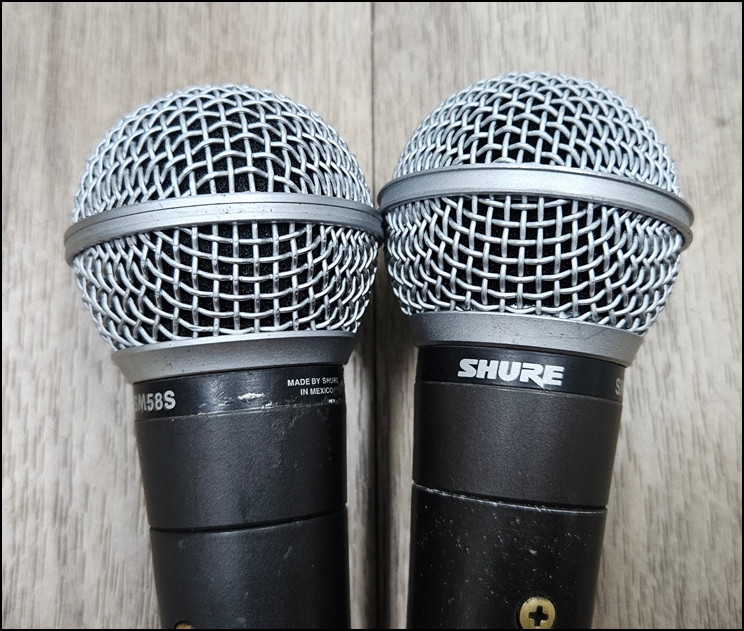 슈어(SHURE) SM58S 중고보컬용 다이나믹 마이크 이미지