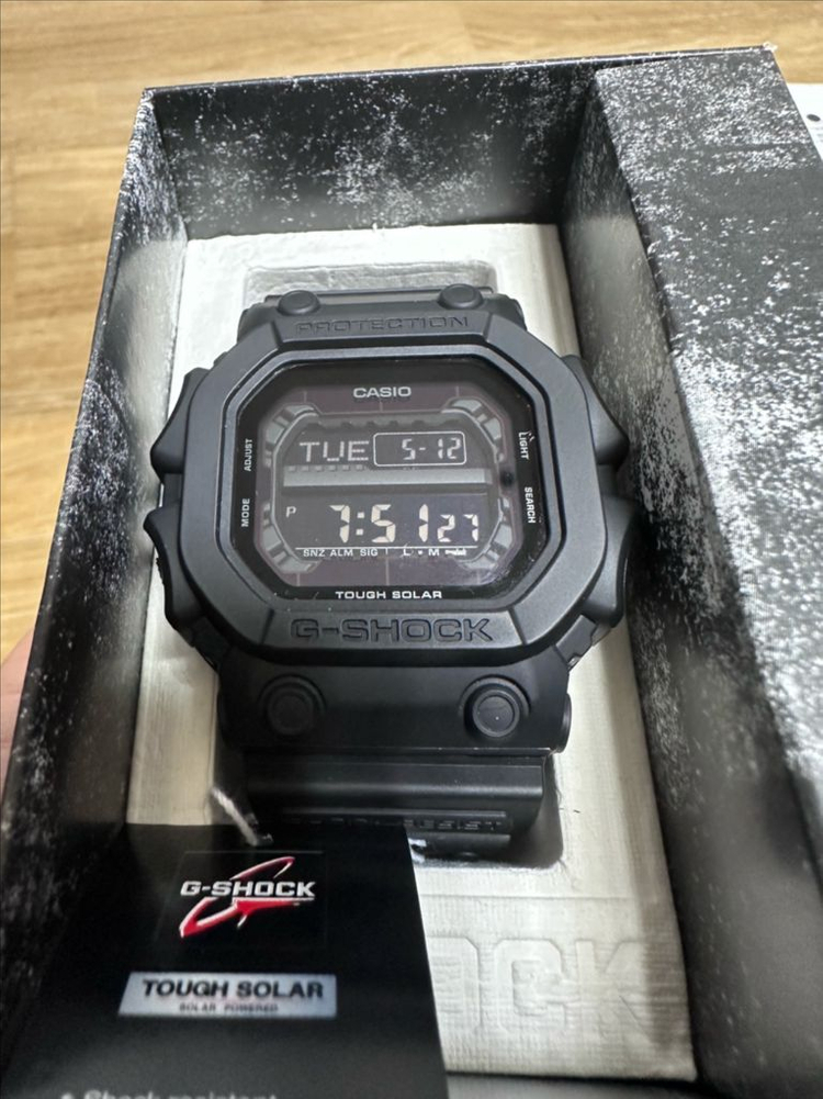 카시오 지샥 GX-56BB-1DR 블랙 풀박스 미사용 이미지