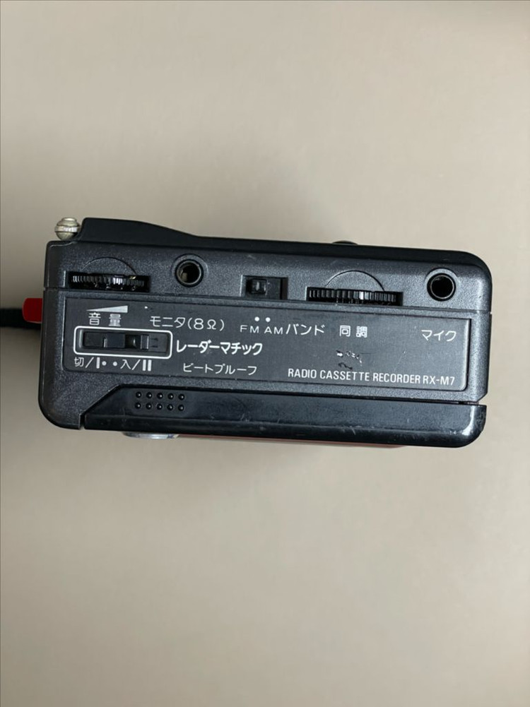 National RX-M7 카세트플레이어 라디오 워크맨 이미지