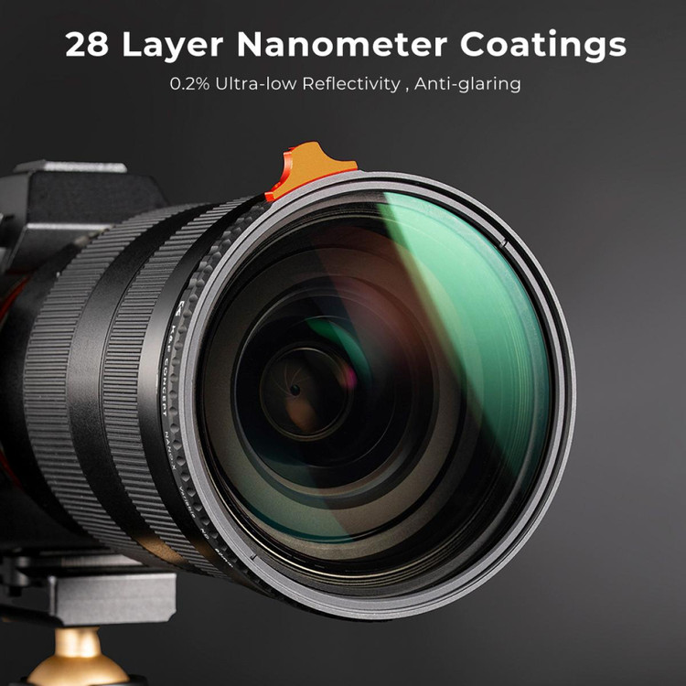 K&F Concept NANO-X ND3-1000 가변 ND 필터 (새상품) AGC Glass (67mm-82mm) 이미지