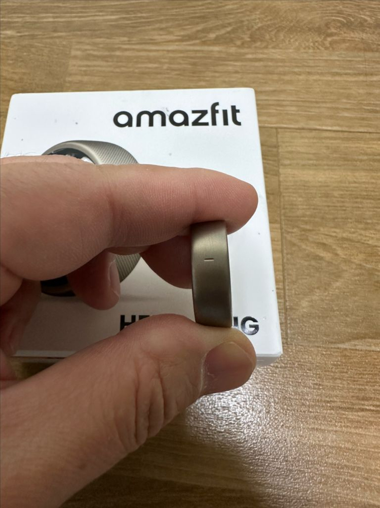 Amazfit Helio 스마트링 사이즈 10 티타늄 이미지