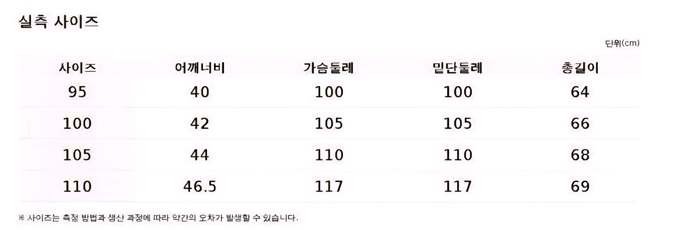 [미착용 제품] 앤드지 오버핏 덕다운 패딩 베스트 조끼 네이비 105 XL 사이즈 이미지