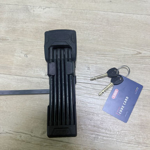 ABUS 아부스 관절락 보르도 6000K 자전거 오토바이 자물쇠 이미지