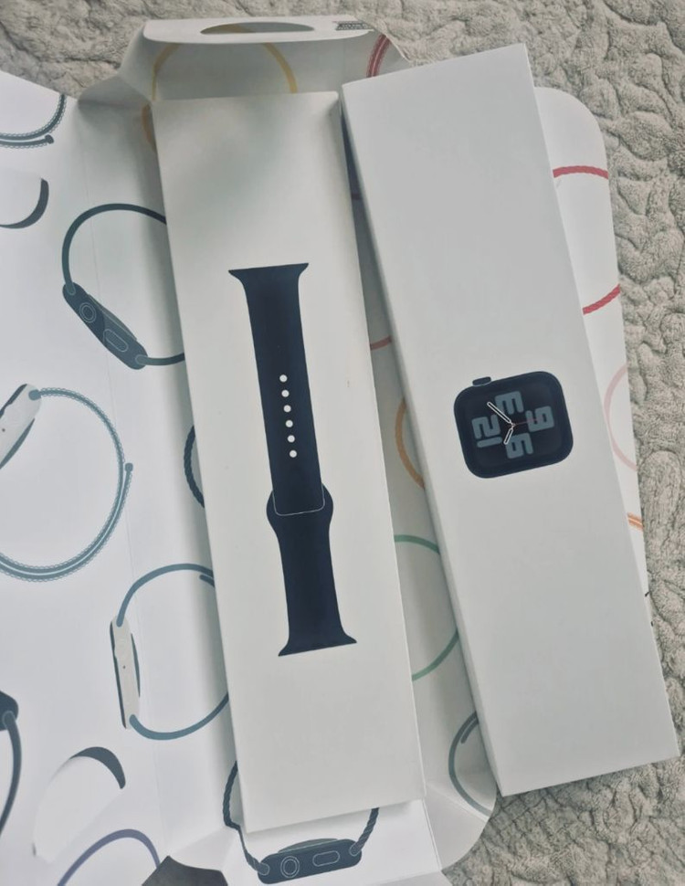 애플워치 se2 미드나이트 44mm 배터리 성능 100% 풀박스 이미지