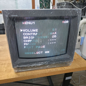 소니 JVC 방모 레트로게임용 게임용모니터 CRT 이미지