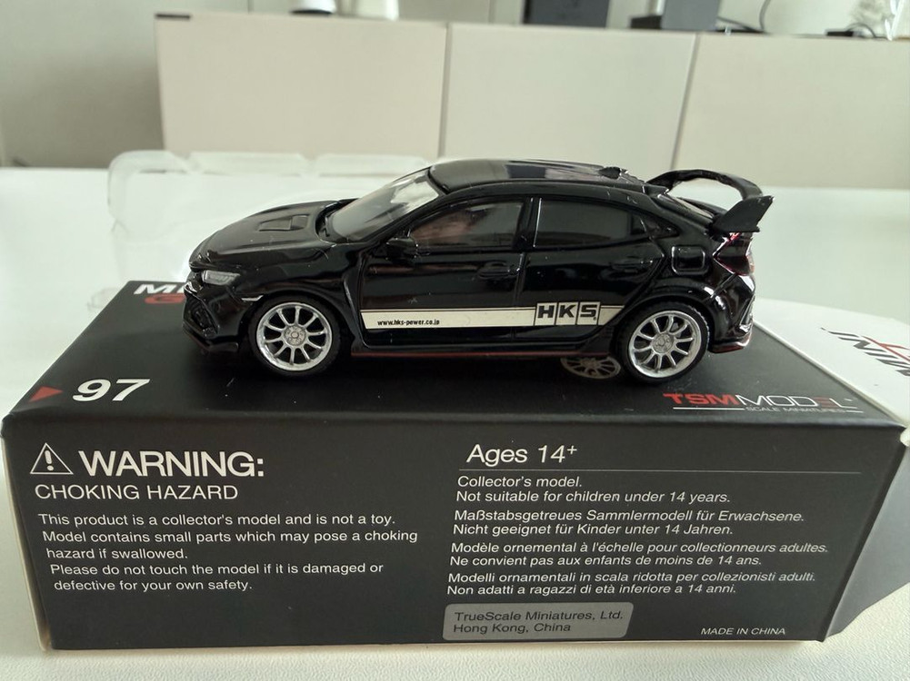 MINI GT 혼다 시빅 Type R 미니지티 핫휠 이미지
