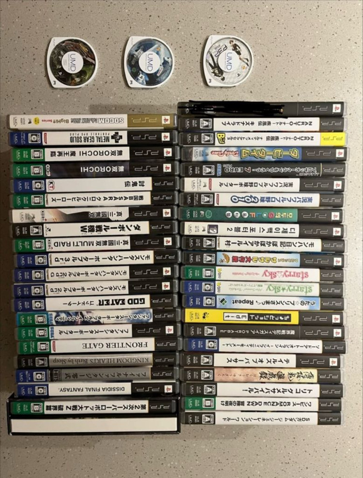 psp 3005 + 노중복 게임 49종 이미지