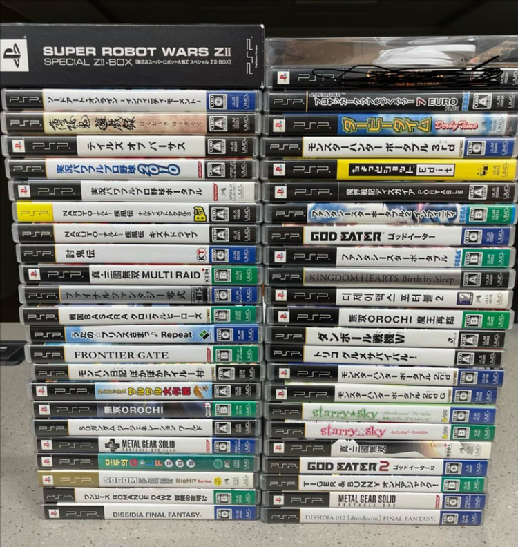psp 3005 + 노중복 게임 49종 이미지