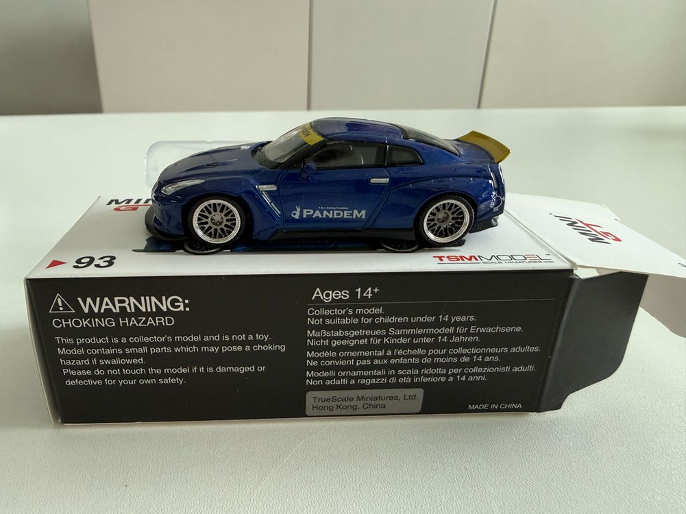 MINI GT 판뎀 닛산 GT-R 핫휠 미니지티 이미지
