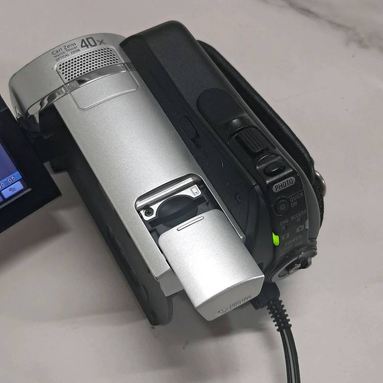 소니 40GB Hdd 캠코더 DCR-SR46 빈티지 핸디캠 이미지