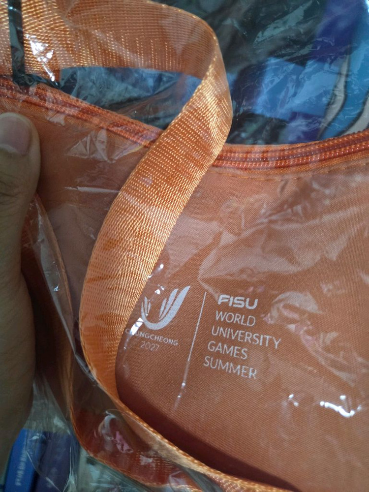 오렌지색 힙색 새상품 이미지