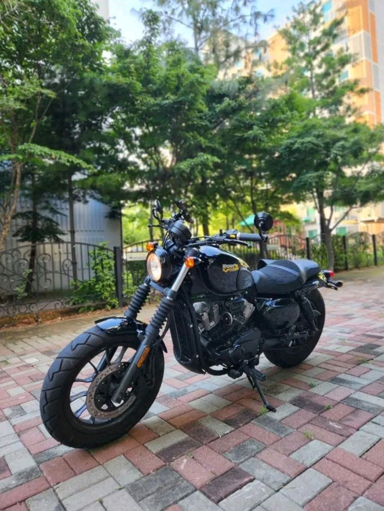 21년형 kr모터스 아퀼라125 짧은키로수차량 판매합니다. 이미지