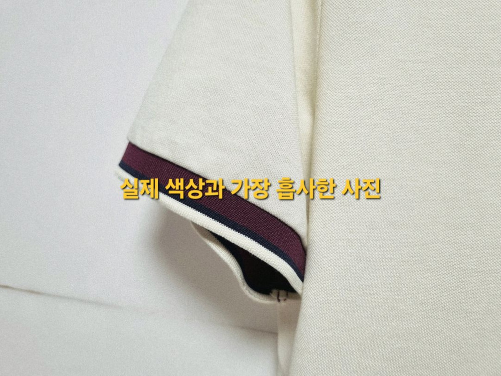 남성 헤지스 골프 폴리에스터 코튼 혼방 반팔 카라 티 티셔츠 이미지