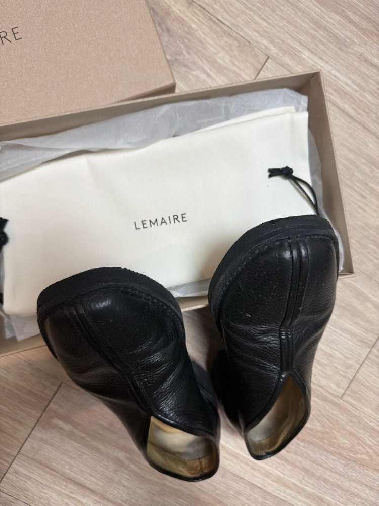 Lemaire 르메르 차이니즈 로퍼. 가죽소재. (블랙, 40사이즈) 이미지