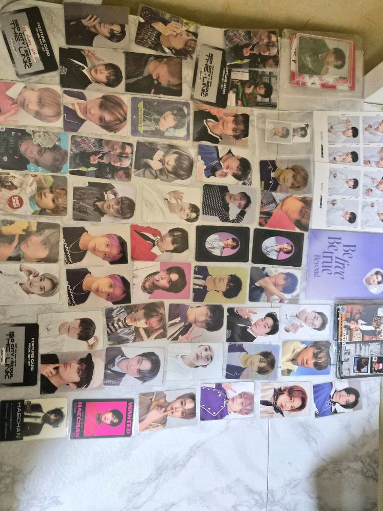 아이돌 포카 일괄 탈덕 처분판매 엔시티드림 엔시티127 세븐틴 에이티즈 일괄판매 포카 특전 럭드 해찬 이미지