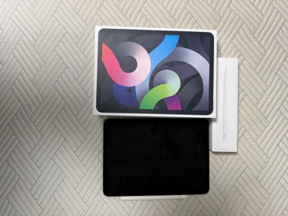 아이패드 에어64GB(wifi, 스페이스그레이) + 애플펜슬 2세대 판매 이미지