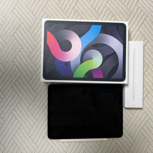 아이패드 에어64GB(wifi, 스페이스그레이) + 애플펜슬 2세대 판매 이미지