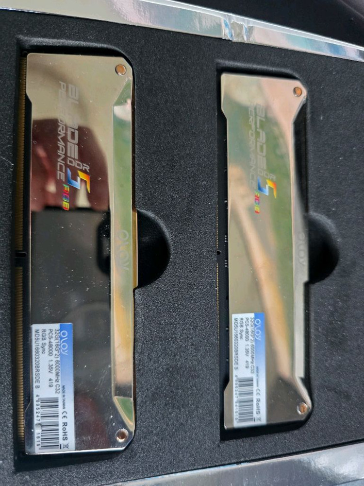 애즈락 b850i itx보드 9600x 정발 oloy ddr5 32g 이미지