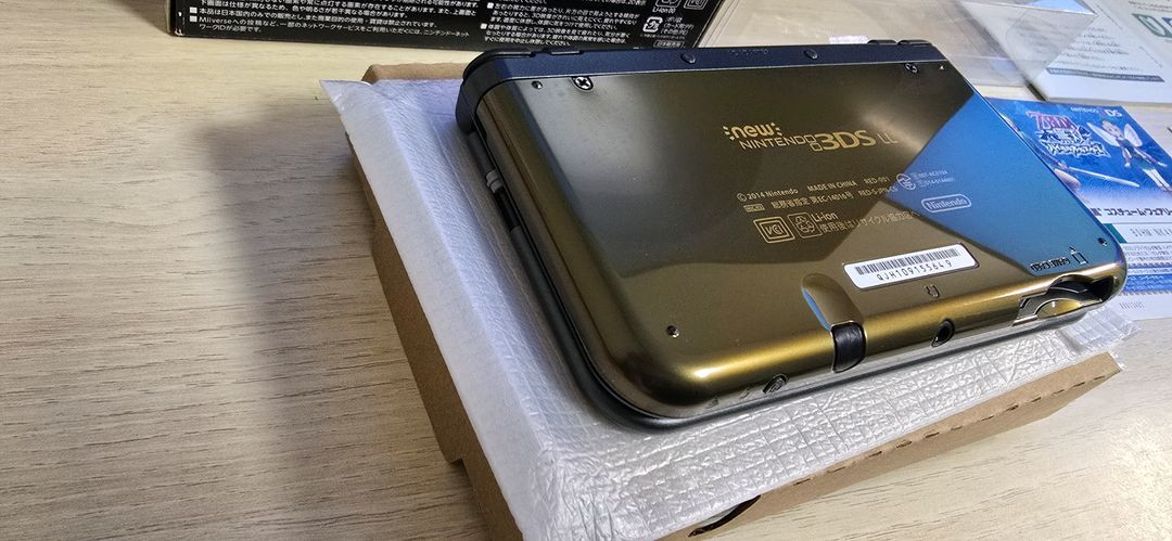닌텐도 new 3ds xl ll 하이랄 에디션 풀박 한정판 뉴큰다수젤다 이미지