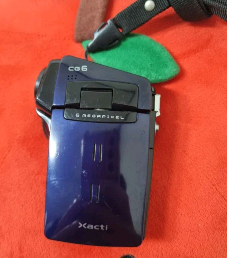 산요 작티 cg6 레트로 디카 빈티지 캠코더 이미지