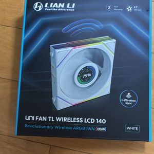 미개봉 리안리 uni tl lcd wireless 140 화이트 정방향 역방향 이미지