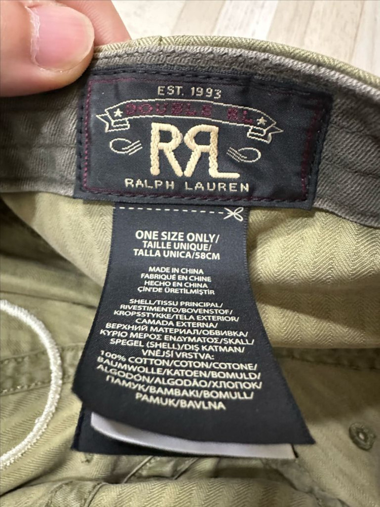RRL 더블알엘 볼캡 블랙 이미지