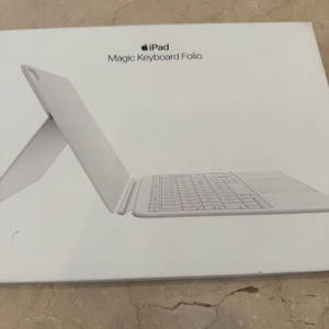 Apple 아이패드 매직 키보드 폴리오 (화이트) 이미지