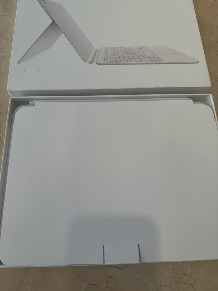 Apple 아이패드 매직 키보드 폴리오 (화이트) 이미지
