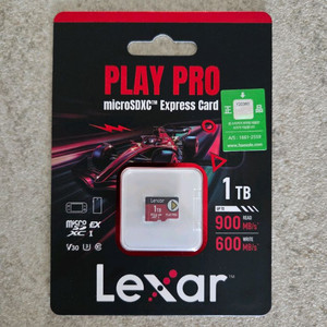 Lexar 렉사 스위치2 익스프레스 express sd카드 1tb 미개봉 이미지