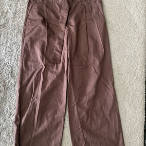 H&M 브라운 와이드 팬츠 이미지