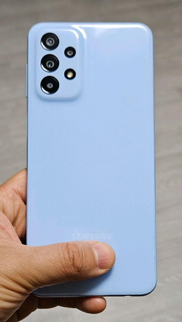 갤럭시 A23 블루 128GB 싸게 팝니다. 이미지